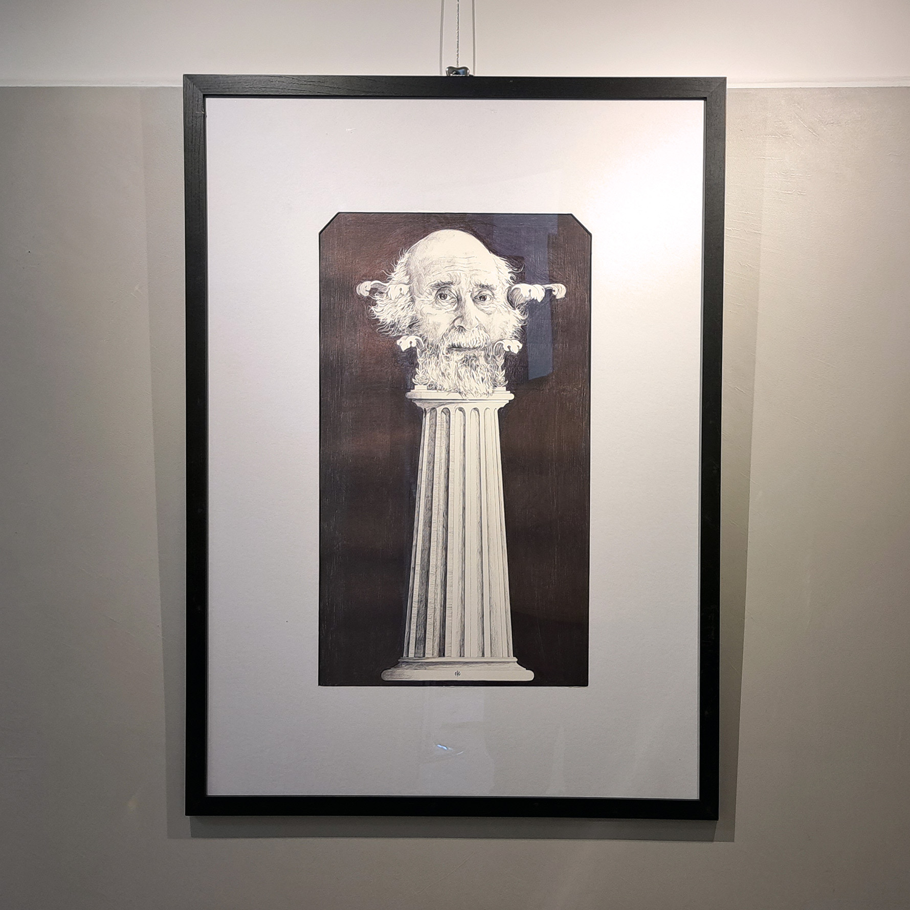 Νικόλαος Κιτμερίδης Ακουαρέλα Τσαρούχης Κορινθιακός