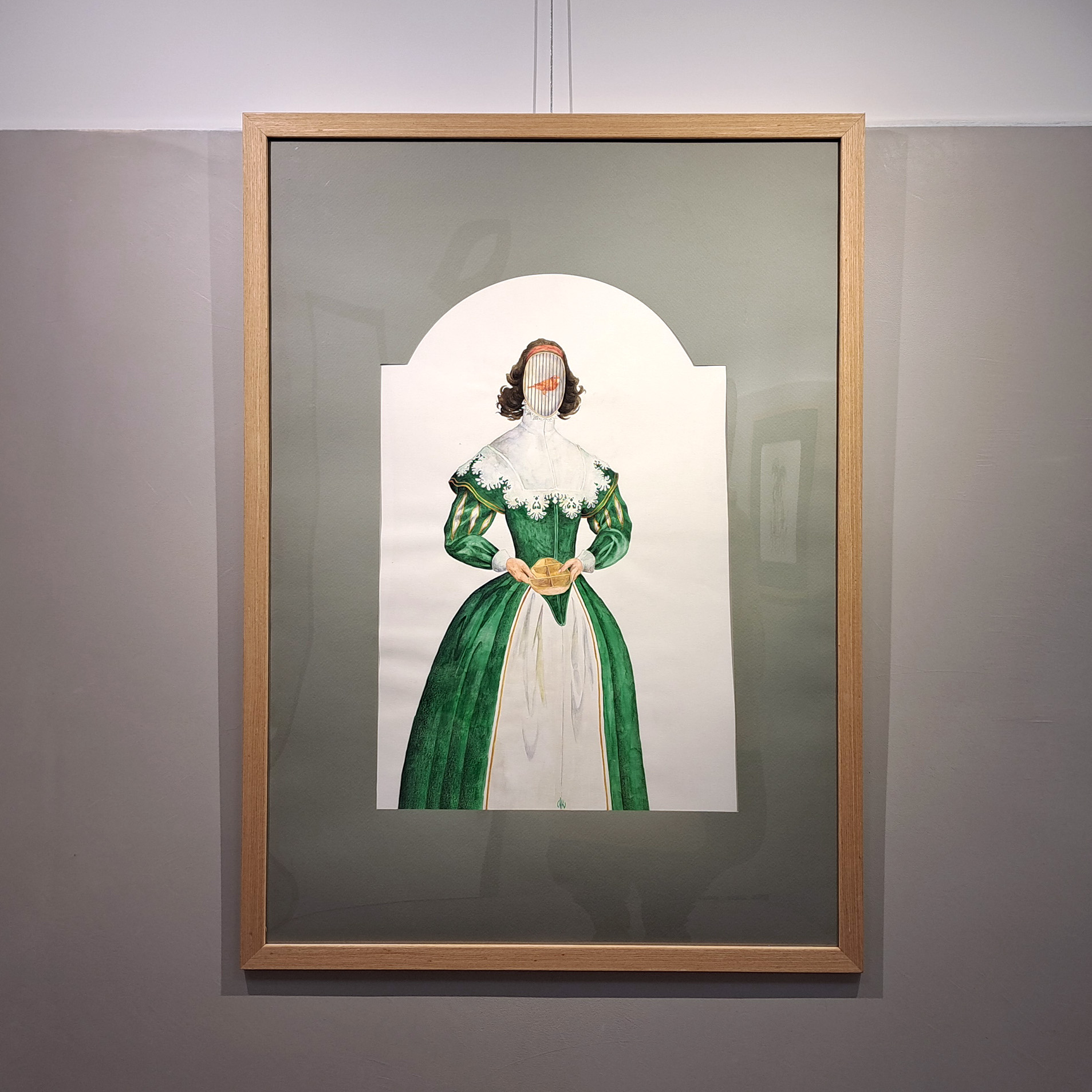 Νικόλαος Κιτμερίδης Χρωματιστά μολύβια Δούκισσα Προσωπείο